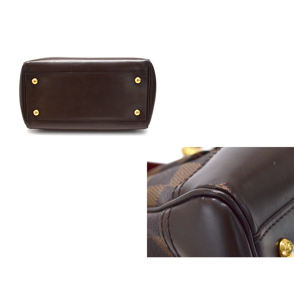 Louis Vuitton Knightsbridge Bag Handbag Damier Ebene - Picture 5 of 5